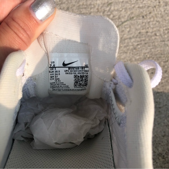 Nike Sneakers WMNS Air Zoom Pegasus 36 White Psychic Purple 7.5 - Picture 9 of 16